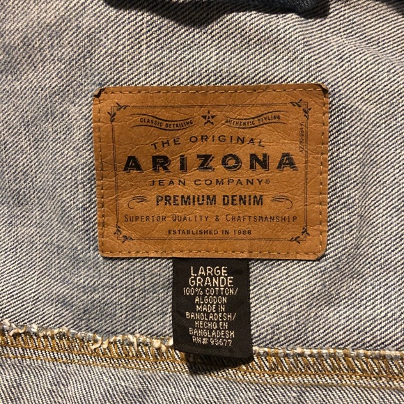 Arizona Men’s Jean Jacket - Picture 4 of 4
